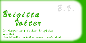 brigitta volter business card